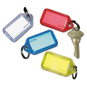 Iconex 4993 Tag,key,4pk,asst