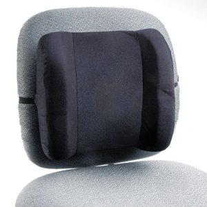 Safco 71491 Backrest,13w,velour,bk