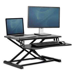 Fellowes 8091001 Stand,corsivo,sitstand,bk