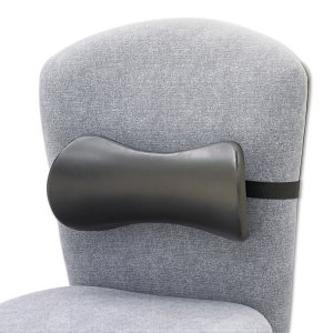 Safco SAF 7154BL Safco Memory Foam Lumbar Support Backrest - Strap Mou