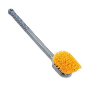 Rubbermaid FG9B2900YEL Commercial Short Handle Utility Brush - 8 Handl