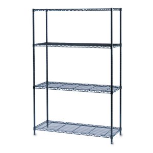 Safco SAF 5276BL Safco Commercial Wire Shelving - 18 X 72 X 36 - 4 X S