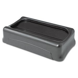 Rubbermaid FG267360BEIG Lid,swing Slim Jim,bg