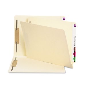 Smead SMD 34116 Smead Straight Tab Cut Letter Recycled Fastener Folder