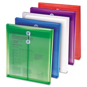 Smead SMD 89523 Smead Ultracolor Letter File Pocket - 8 12 X 11 - 200 