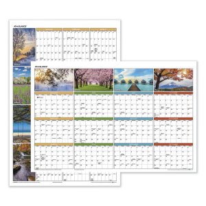 At-a-glance PA133 Organizer,wall,1yr4season