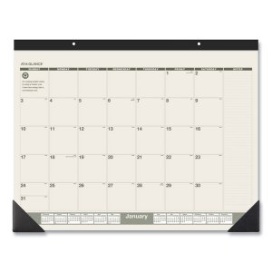 At-a-glance SK32G00 Desk Pad,mnth,tricolr,rcy