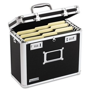 Ideastream IDE VZ01165 Vaultz Locking Letter File Box - Internal Dimen