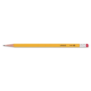 Universal UNV55144 Pencil,2 Blk Lead,144pk