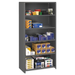 Tennsco TNN ESPC1836MGY Esp Closed Commercial Shelving - 75 Height X 3