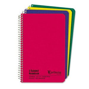 Tops TOP 25447 Oxford 3-subject Small Wirebound Notebook - 150 Sheets 