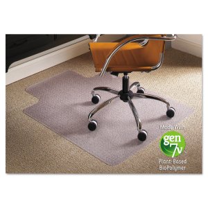 E.s. RA21795 Chairmat,45x53,wlip,intm