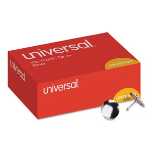 Universal UNV51002 Thumbtack,st1,38,100bx