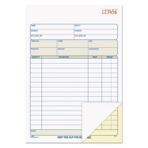 Tops TOP 46510 Tops 3-part15-item Sales Order Book - 50 Sheet(s) - 15 