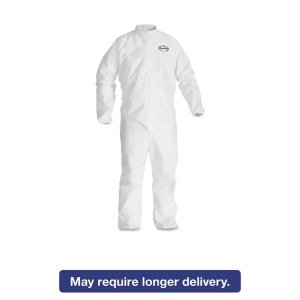 Kimberly 44314 Coverall,elstc Wa,xl,wh