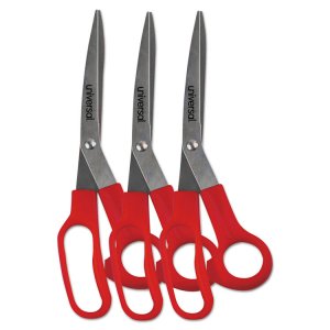 Universal UNV92019 Scissors,8,bent,3pk,rd