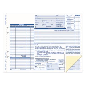 Tops 3869 Form,inv,repair Auto,quad