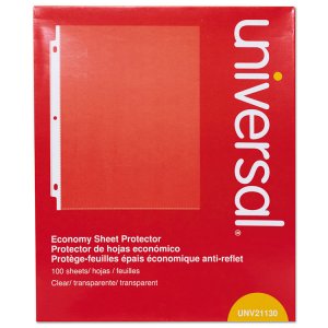 Universal UNV21122 Protector,sht,std,200,clr