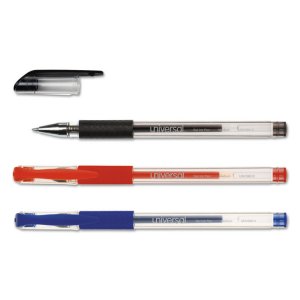 Universal UNV39511 Pen,gel,r-ball,med,be