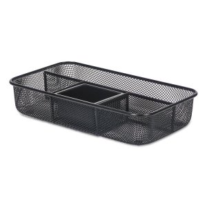 Universal UNV20020 Organizer,tray,mesh,bk