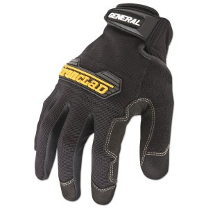 Ironclad GUG-03-M Gloves,gen Utiltiy,med,bk