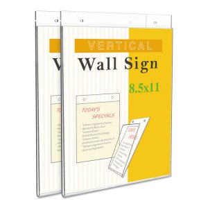 Universal UNV76883 Frame,wallsign,11x8.5,clr