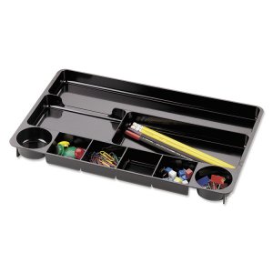 Universal UNV08120 Organizer,drawer,recyc,bk