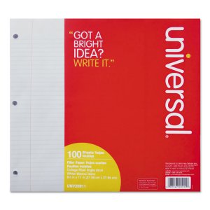 Universal UNV20923 Sheet,filler,11x8.5,200sh