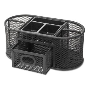 Universal UNV20023 Organizer,mesh,oval,,bk