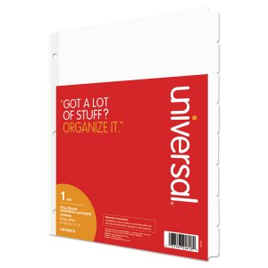 Universal UNV20818 Index,erase1-8tab,we