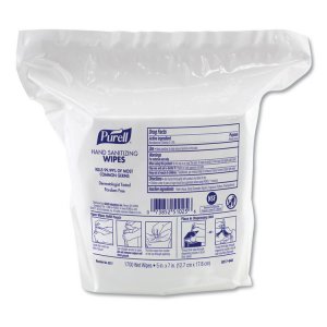 Gojo 9118-02 Wipes,ref,purll Sanitizg