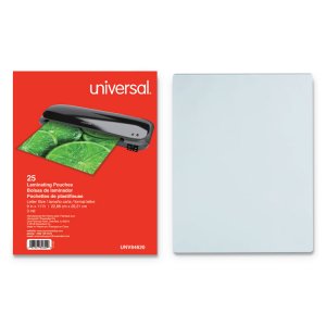 Universal UNV84622 Pouch,ltr Sz,3mil,100bx