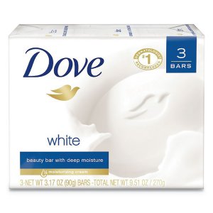 Unilever 04090PK Soap,dove,bar,9.5,3pk,wh