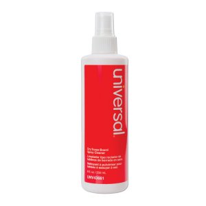 Universal UNV43661 Cleaner,whitebd,spray 8oz