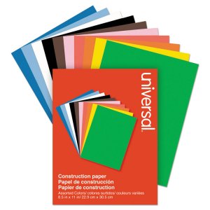 Universal UNV20900 Paper,const9x12,200pk,ast