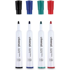 Universal UNV43653 Marker,dry,erase,chsl,be