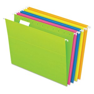 Tops PFX 81672 Pendaflex 15 Tab Cut Letter Hanging Folder - 8 12 X 11 