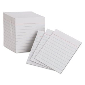 Tops OXF 10010 Tops Oxford Color Mini Index Cards - 200 X Divider(s) -