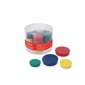 Universal UNV31250 Magnet,circles,30pk,ast