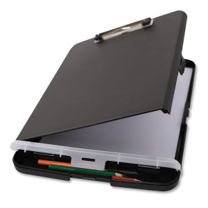 Universal UNV40319 Clipboard,box,storage,bk