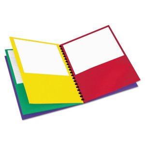 Tops OXF 99656 Oxford Letter Pocket Folder - 8 12 X 11 - 200 Sheet Cap