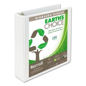 Samsill SAM 16987 Earth's Choice Durable 3 Biobased Usda Certified Eco