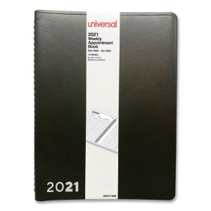 Universal 71000 Planner,weekly,bk