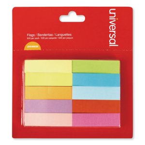 Universal UNV99026 Flag,sticky Note,12,ast