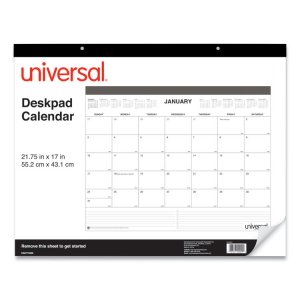 Universal SCO04301 Calendar,deskpad