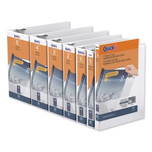 Stride 87020 Binder,qf1.5,vw,d-rng,wh