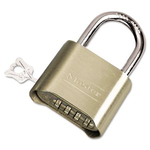 Master 175DLH Master Lock 4-18quot; H X 2quot; W Steel Resettable Comb