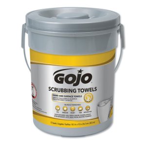 Gojo 6398-02 Wipes,wscrub Bucket,170