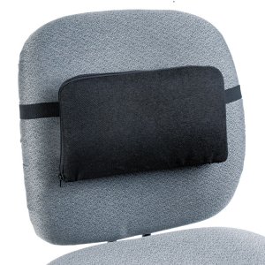 Master 92061 Cushion,deluxe Lumbar,bk