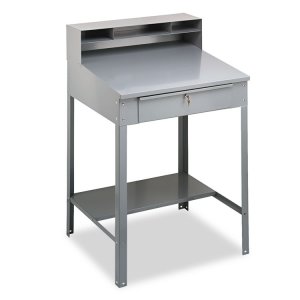 Tennsco SR-57MG Desk,shop,open,36x30,mgy